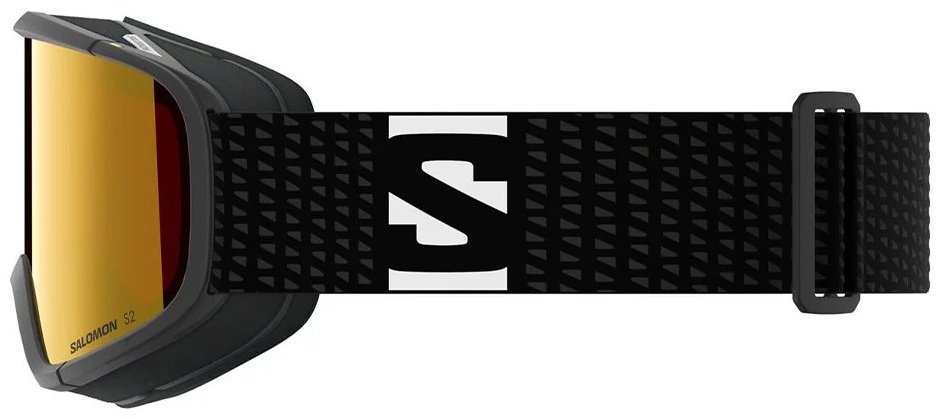 Маска горнолыжная Salomon Aksium 2.0 L47906300 черный размер one size купить,NaN