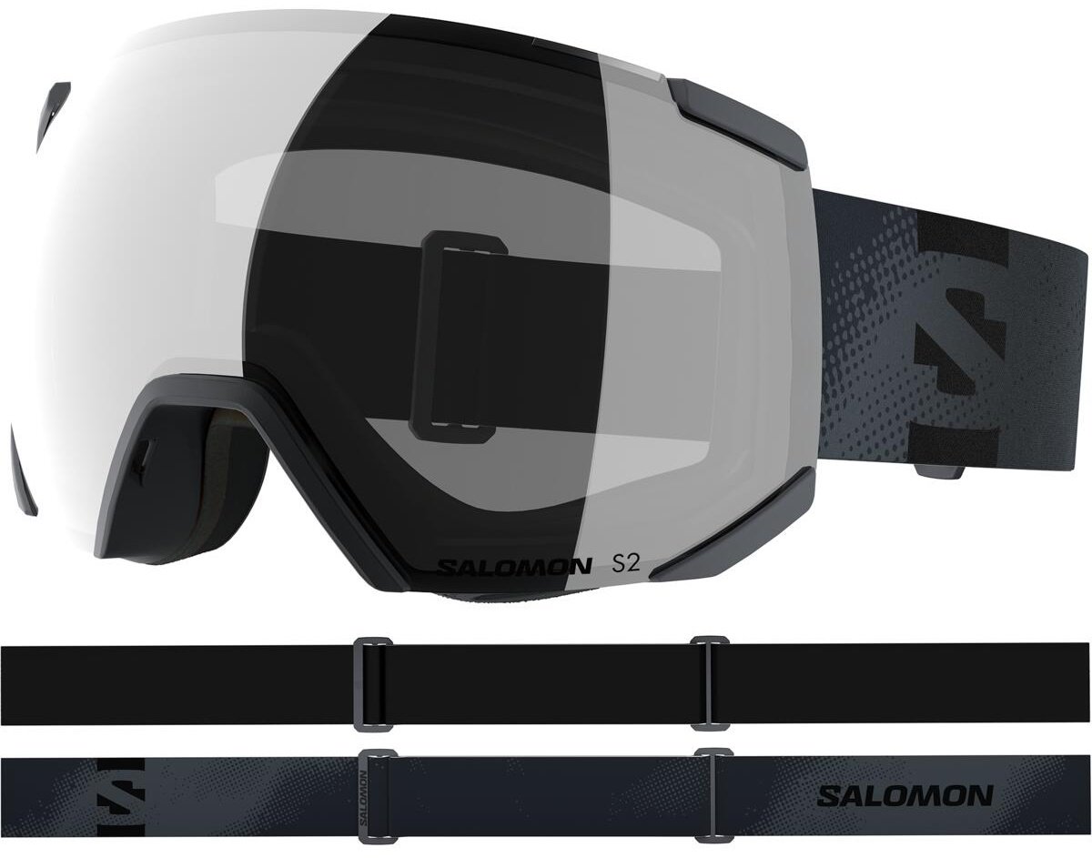 Маска горнолыжная Salomon Radium Ml L47893300 черный размер one size купить,NaN