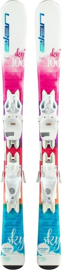 Elan Sky QS EL 4.5/7.5 Shift AFFEZG19 130 см голубой, розовый
