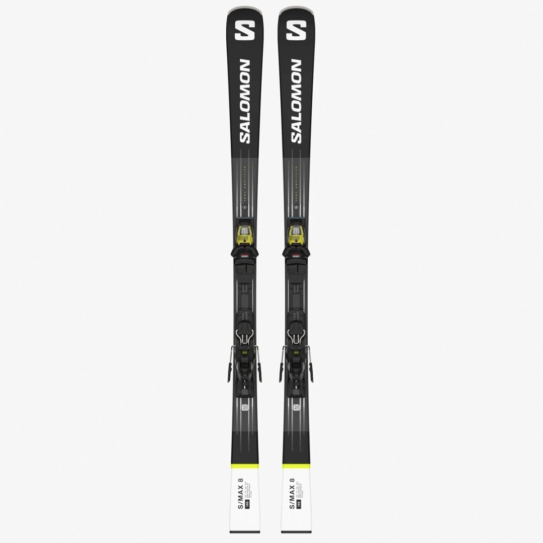 Salomon E S/Max 8 + M11 GW L80 L41770600 170 см черный, белый купить,NaN
