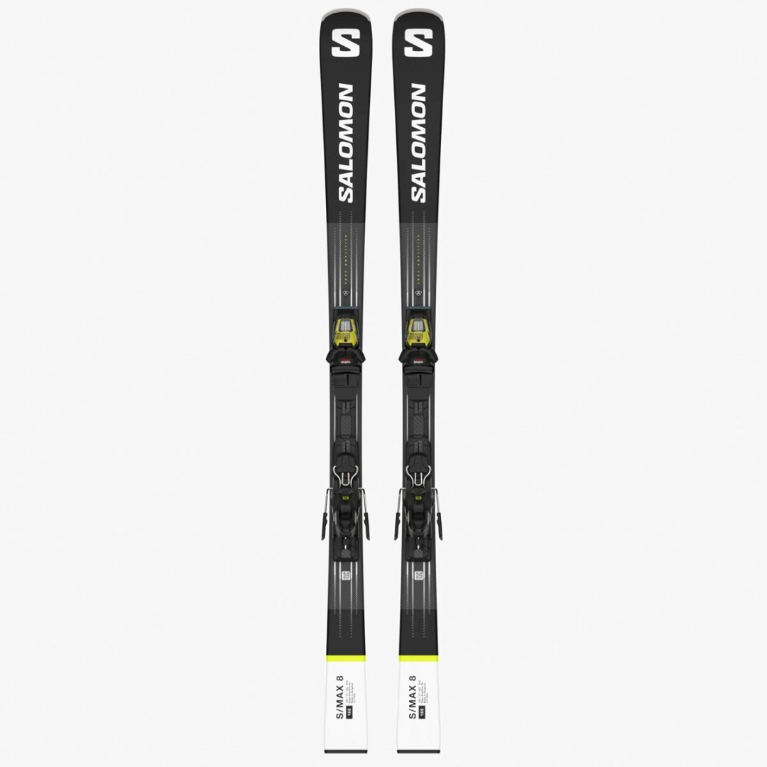 Salomon E S/Max 8 + M11 GW L80 L41770600 170 см черный, белый купить,NaN