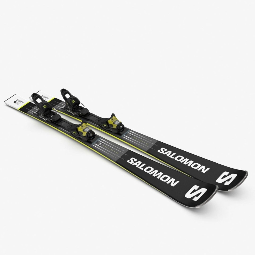 Salomon E S/Max 8 + M11 GW L80 L41770600 170 см черный, белый купить,NaN