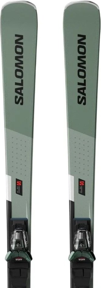 Лыжи Salomon E S/Max 8 + E M11 Gw Oi G L80 L47418600 зима 165 см мультиколор