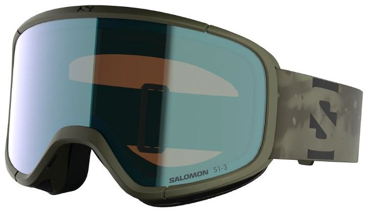 Маска горнолыжная Salomon Aksium 2.0 Photo зеленый размер One size купить,NaN