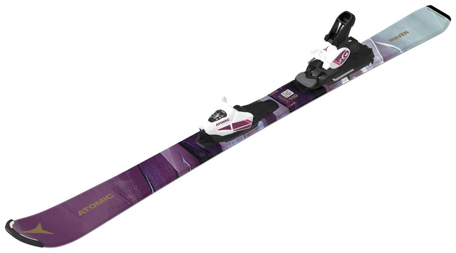 Atomic L Maven Girl 100-120 JTS + L C 5 GW AA0030436 120 см белый, фиолетовый
