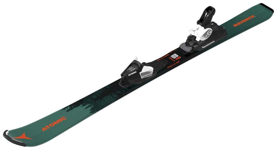 Atomic L Maverick JR 100-120 + L C 5 GW AA0030368 120 см зеленый, оранжевый