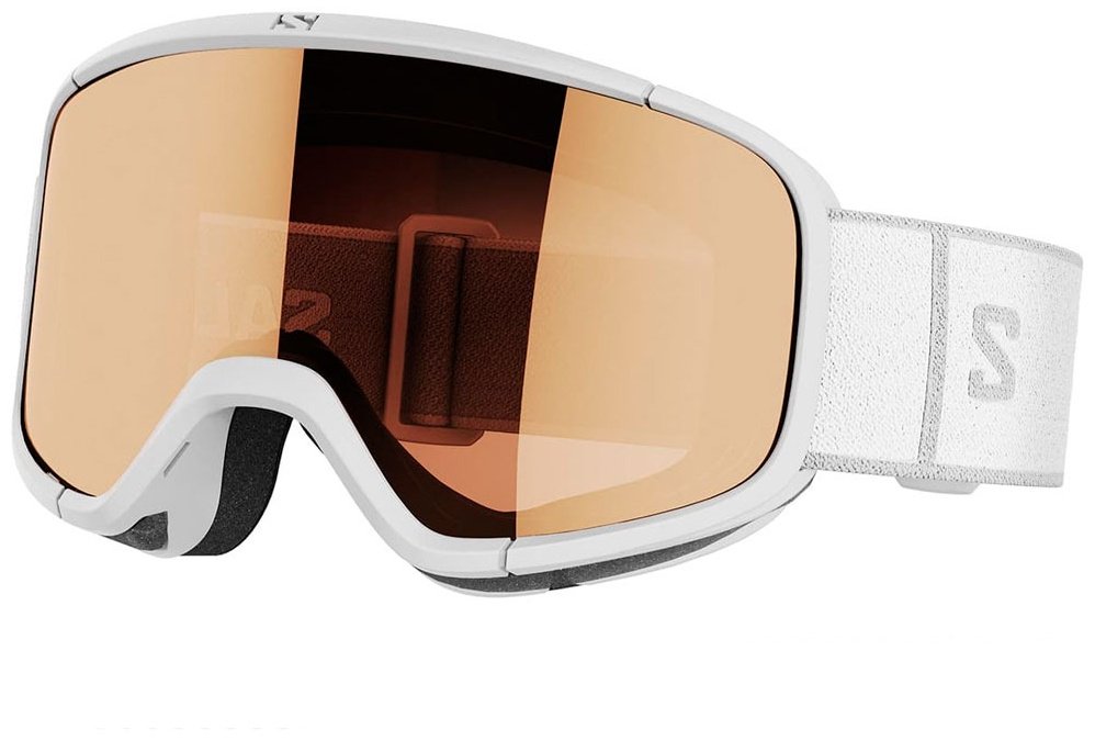 Маска горнолыжная Salomon Aksium 2.0, L41783100 белый размер one size купить,NaN