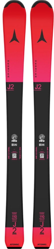 Atomic L Redster J2 130-150 Jtm + L L 6 GW Ca AA0030738 140 см черный, красный