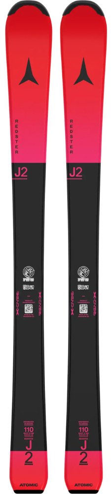 Atomic L Redster J2 130-150 Jtm + L L 6 GW Ca AA0030738 130 см черный, красный купить,NaN