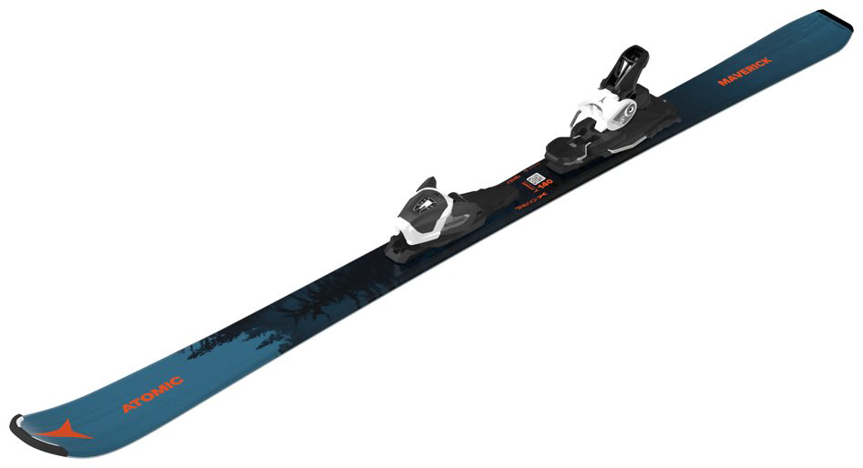 Atomic Maverick JR 130-150 + L 6 GW AA0030370 140 см синий, оранжевый купить,NaN