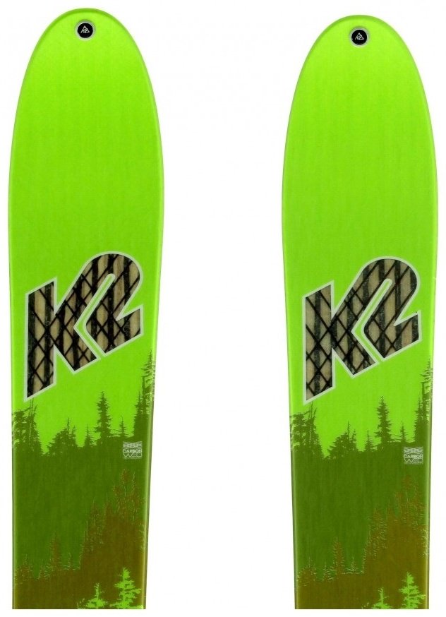 K2 Wayback 88 ECOre 10B0202.101 181 см черный, зеленый