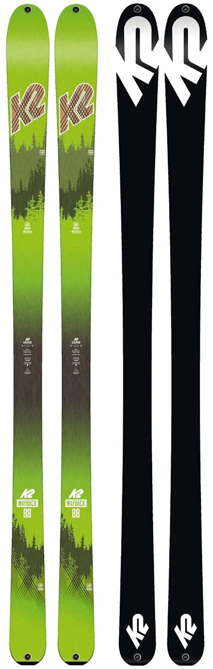 K2 Wayback 88 ECOre 10B0202.101 181 см черный, зеленый купить,189900