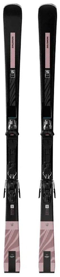 Salomon E S/Max N8 G M + Bindings E M10 GW M L80 L47505300 155 см черный, розовый