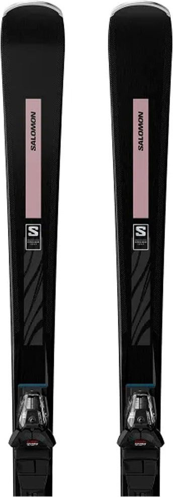 Salomon E S/Max N8 G M + Bindings E M10 GW M L80 L47505300 155 см черный, розовый купить,319900