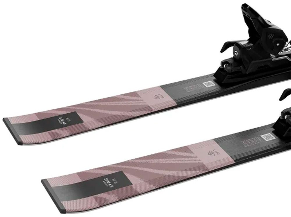 Salomon E S/Max N8 G M + Bindings E M10 GW M L80 L47505300 155 см черный, розовый купить,319900