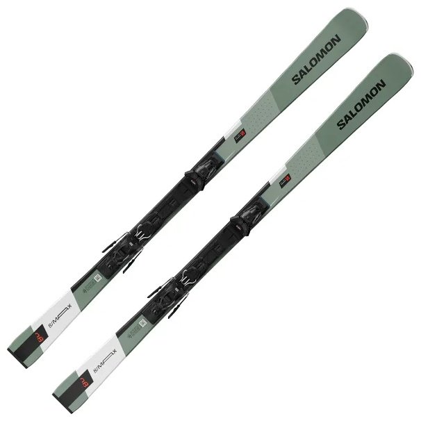 Salomon E S/Max 8 + E M11 GW Oi G L80 L47418600 155 см белый, хаки