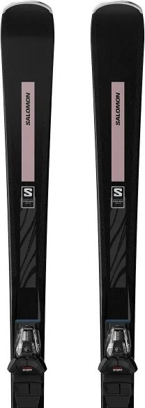 Salomon E S/Max N8 G M + Bindings E M10 GW M L80 L47505300 145 см черный, розовый