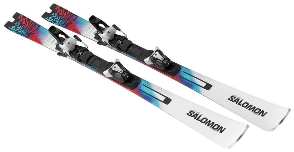 Salomon E Addikt + E Mi12 GW F80 L47827600 163 см белый, красный