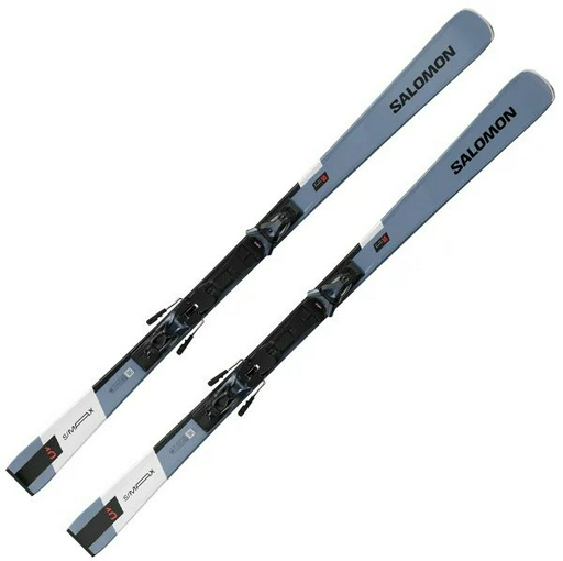 Лыжи Salomon L47418700 зима 165 см серый