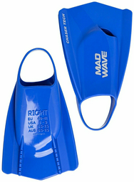 Ласты Madwave Chaser tech M0743 06 04W с открытой пяткой синий 40, 41