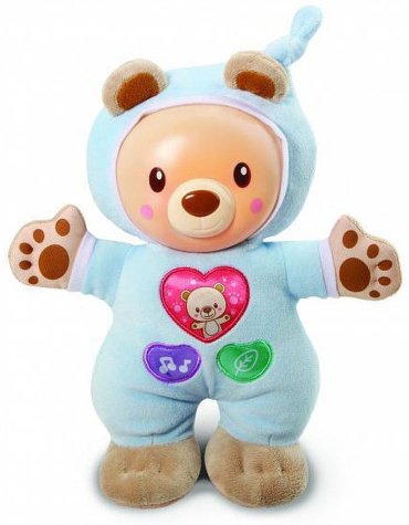 VTECH мягкая игрушка Мишка 80-502126, высота 27 см