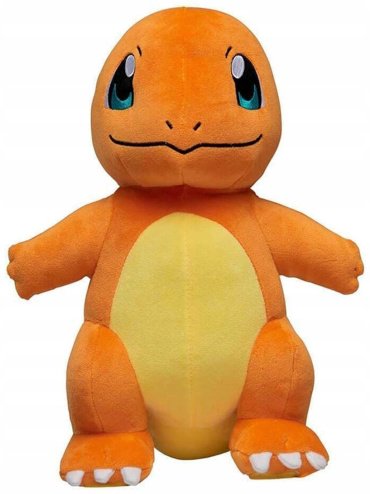 Мягкая игрушка Pokemon Charmander, высота 30 см, оранжевый