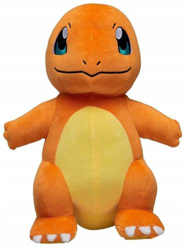 Мягкая игрушка Pokemon Charmander, высота 30 см, оранжевый