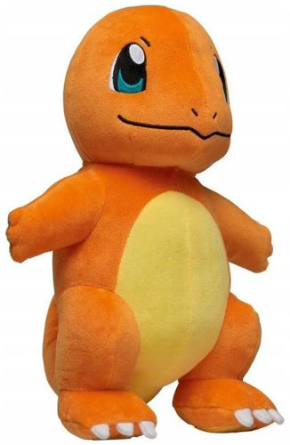 Мягкая игрушка Pokemon Charmander, высота 30 см, оранжевый