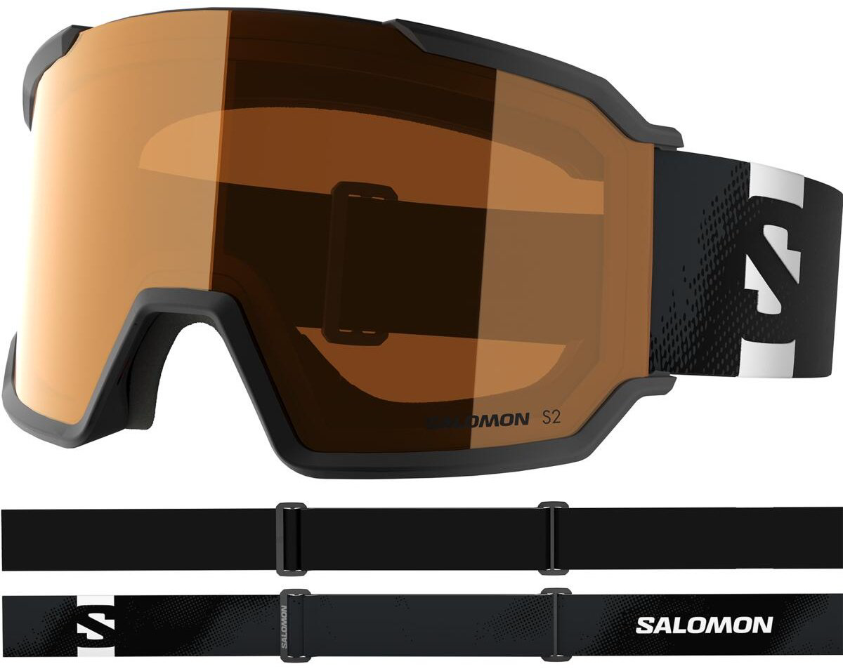 Маска горнолыжная Salomon S/View 3 Access L47920300 черный размер one size купить,NaN