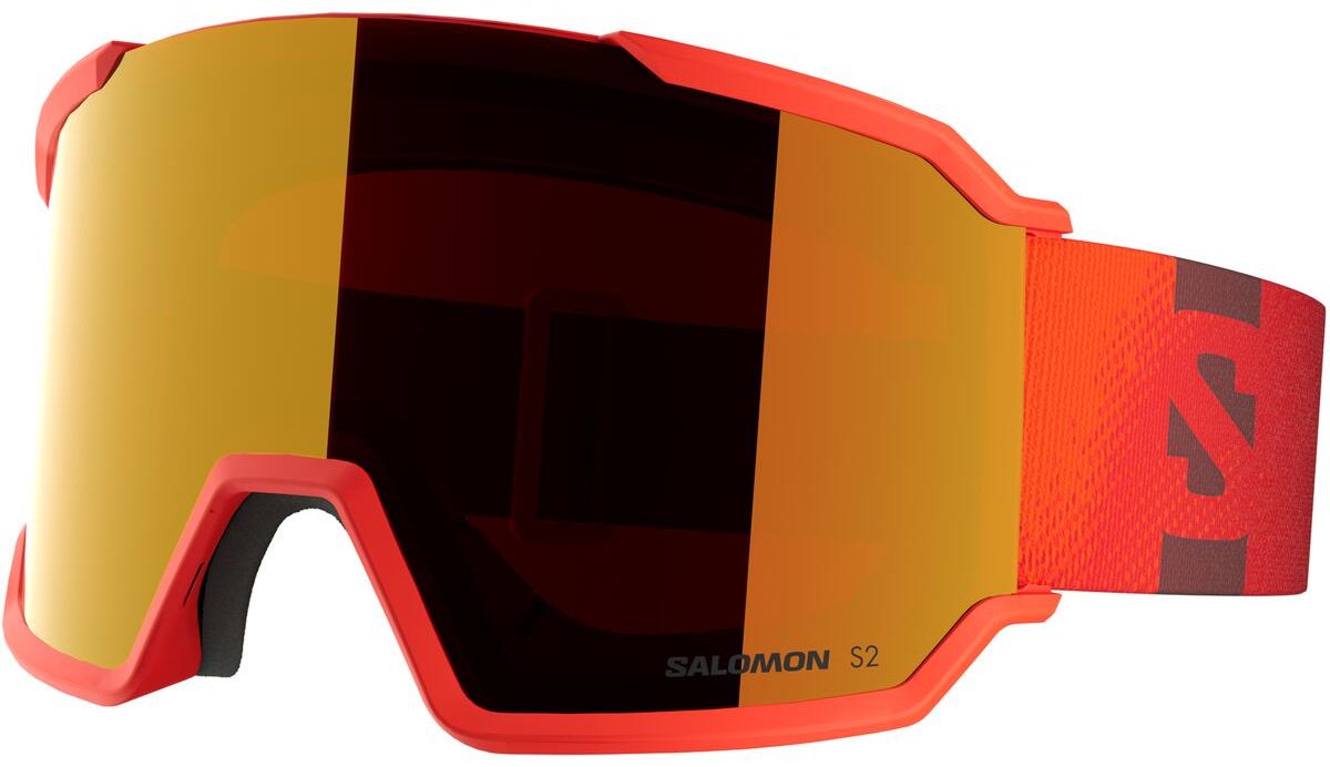 Маска горнолыжная Salomon S/View 3 L47921200 красный размер one size купить,NaN