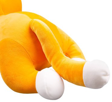 Мягкая игрушка BULU-XIONG Кот, высота 50 см, оранжевый купить,NaN