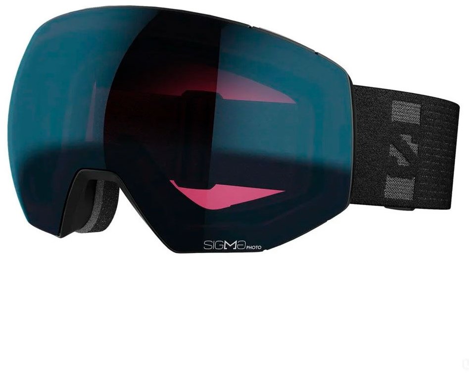 Маска горнолыжная Salomon Radium Prime Sigma Photo, L47246400 черный размер one size купить,NaN