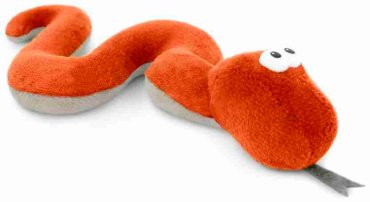 Мягкая игрушка Orange Ужик Вжик, высота 15 см, терракотовый