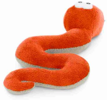 Мягкая игрушка Orange Ужик Вжик, высота 15 см, терракотовый