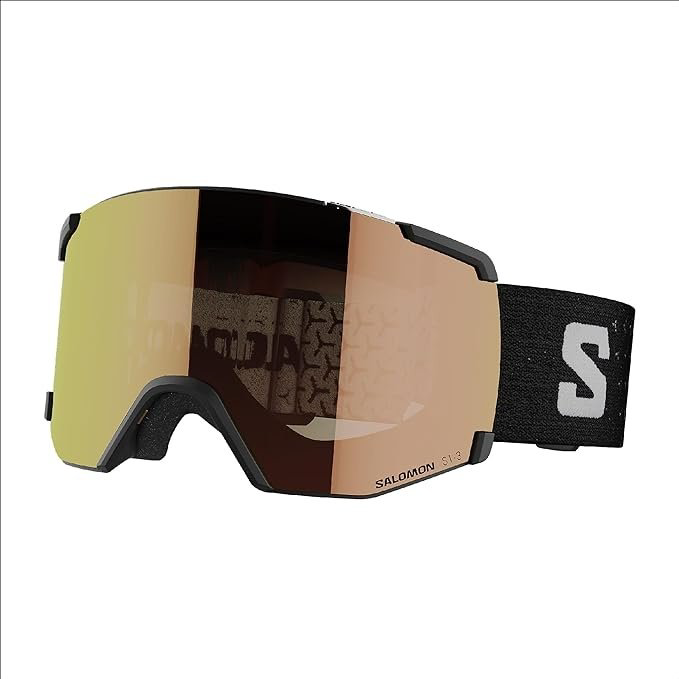 Маска горнолыжная Salomon S/View, L47251100 черный размер one size купить,NaN