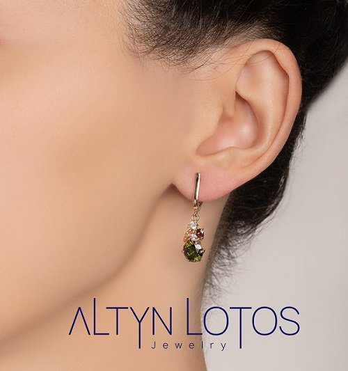Серьги Кристалл NG417 4,86гр. купить,NaN