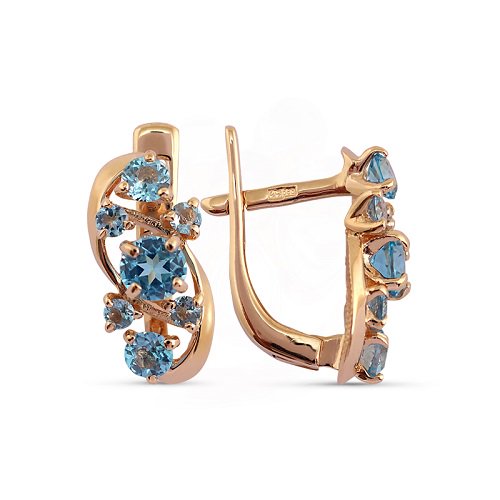 Серьги Кристалл ND436 2,98гр. купить,NaN