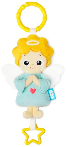 Игрушка-подвеска Мякиши Ангел, высота 34 см, мультиколор