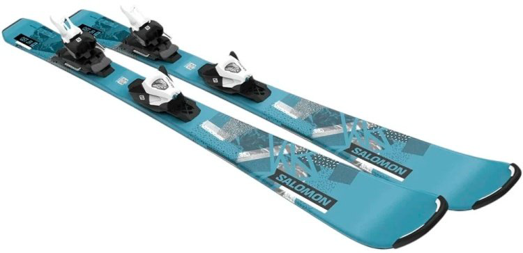 Salomon 110 см серый, голубой