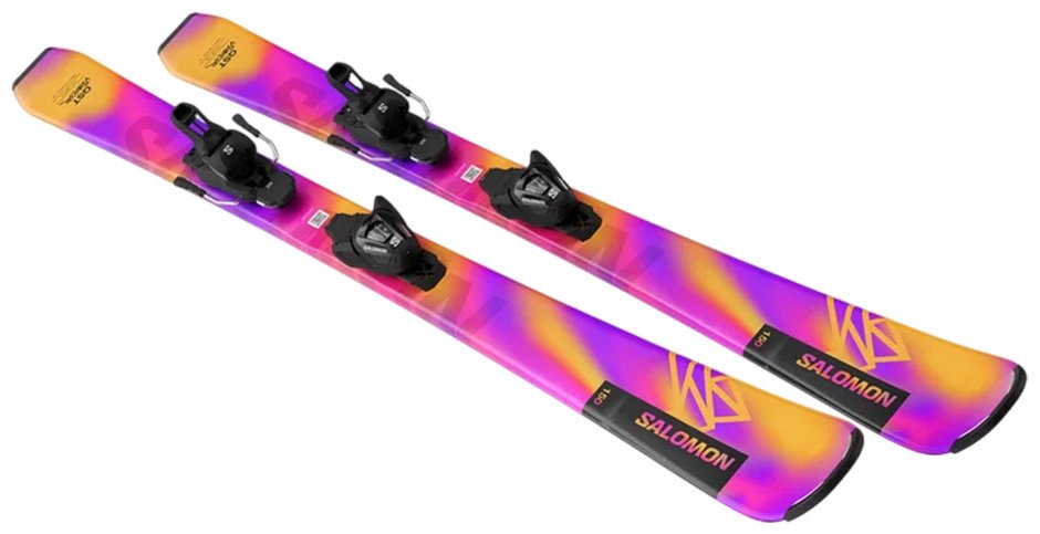 Salomon L Lux Jr M + L L6 GW L47623300 130 см фиолетовый, оранжевый