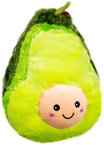 Мягкая игрушка BULU-XIONG Авокадо BL-853-40CM, высота 40 см, зеленый