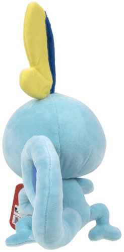 Мягкая игрушка Pokemon Sobble, высота 20 см, голубой