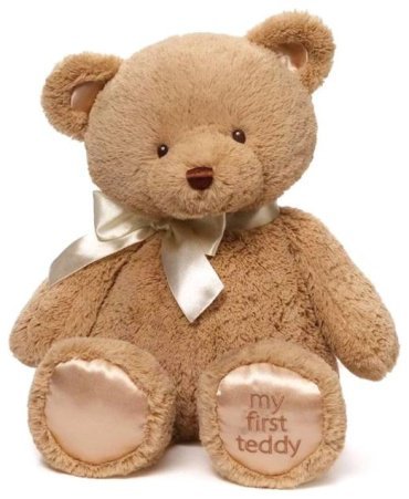 Мягкая игрушка Gund Медведь, высота 25 см, бежевый