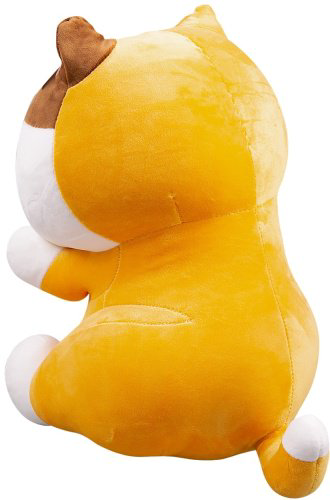 Мягкая игрушка BULU-XIONG Кот, высота 35 см, оранжевый купить,NaN