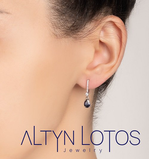 Серьги Кристалл NI604-2 2,81гр. купить,NaN