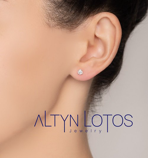 Серьги Кристалл ND001-1 1,65гр. купить,NaN