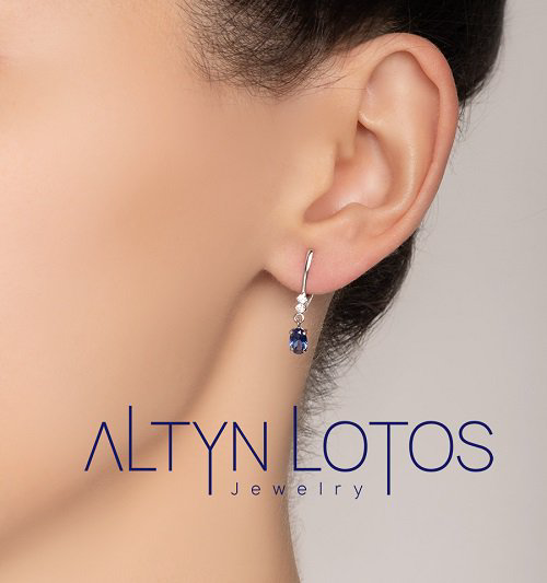Серьги Кристалл NI496 2,35гр. купить,NaN