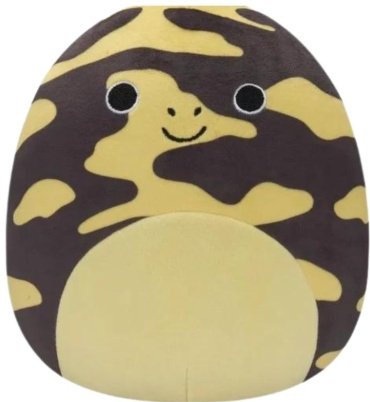 Мягкая игрушка Squishmallows Саламандра Forest, высота 19 см, зеленый, черный купить,NaN