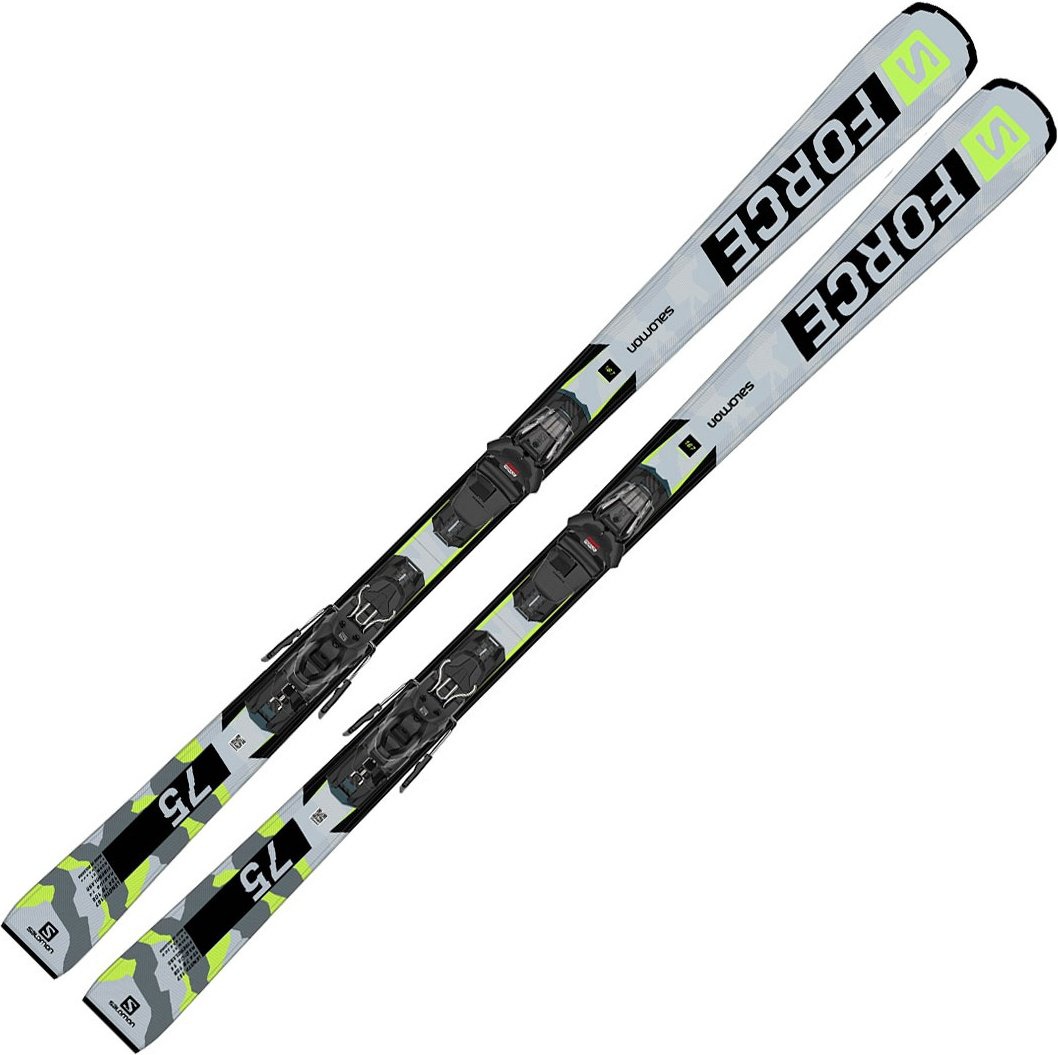 Salomon E S/Force 75 + M10 GW L41496300 160 см серый, зеленый купить,NaN