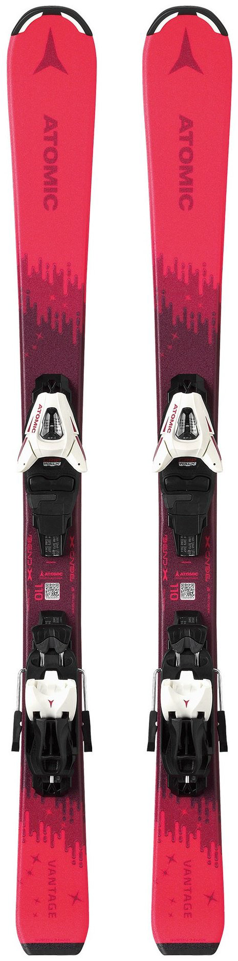 Лыжи Atomic Vantage girl x 130-150 + C5 Gw AA0027758 130 см купить,NaN